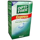 Opti-Free Express Multi-Purpose Disinfecting Solution, Lasting Comfort No Rub Formula, 4 oz