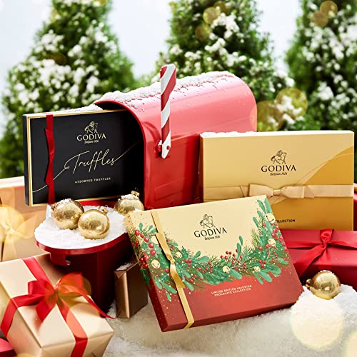 Godiva Chocolatier Holiday 2022 Chocolate Gift Box 8 Piece Assorted