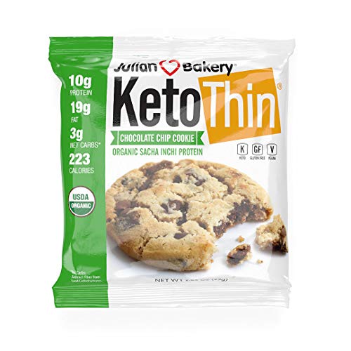 Julian Bakery Keto Thin Chocolate Chip Cookie Organic Sacha Inchi