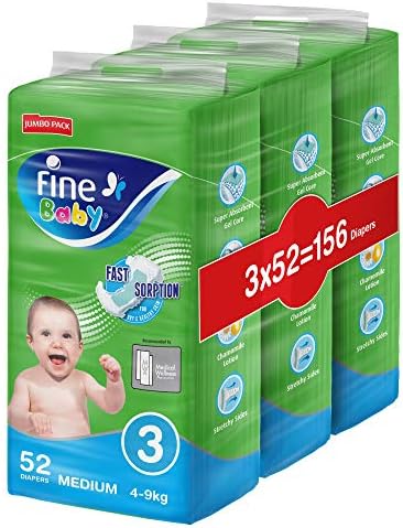 fine baby diapers size 3