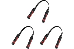 ZXKLXYY Neck Flashlight 3X Detachable Neck Light Rechargeable, LED Work Light with Magnetic Base, Hands Free Mechanic Light, Around Neck