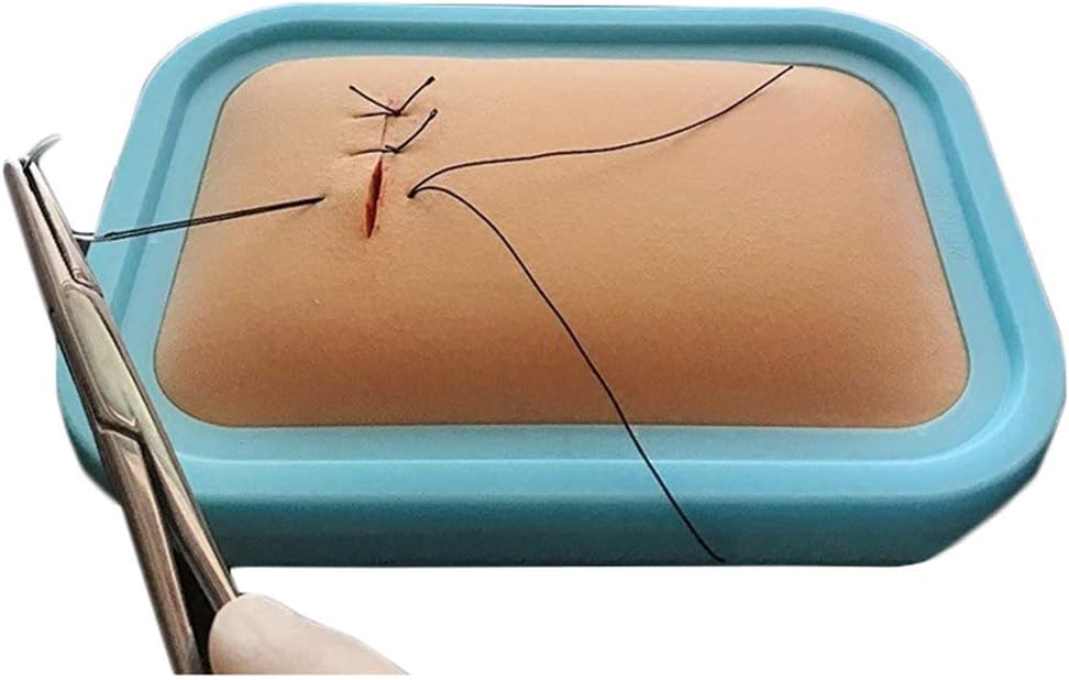 LXX Suture Practice Model Pad - Suture Simulator Suturing Practice Skin Model Surgical Suture Training Pad - for Nurse Training School Muscle Skin Practice Model