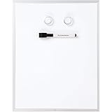 Amazon Basics Magnetic Dry Erase Board, aluminum frame, 11" x 14"