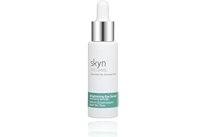 skyn ICELAND Brightening Eye Serum: Eye Primer for Wrinkle Repair, Intense Hydration & Improved Elasticity, 12 ml