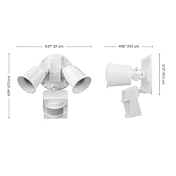 Globe Electric 17000270 110-Degree 240 W Twin Head