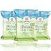 Grab Green Natural Wet Dryer Sheets, Reusable & Compostable, 64 Loads (3-Pack), Fragrance Free, Unscented/Free & Clear, Fabric Softener & Static-Reducer