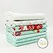 The Good Life - Aqua Fat Quarter Bundle (5 pcs) - Bonnie and Camille - Moda 18 x 21 inches (45.72cm x 53.34cm) Fabric cuts DIY Quilt Fabric