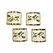 Lenox Holiday Nouveau Napkin Rings, Set of 4