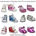 The New York Doll Collection 6 Pairs of Doll Shoes Fits 18