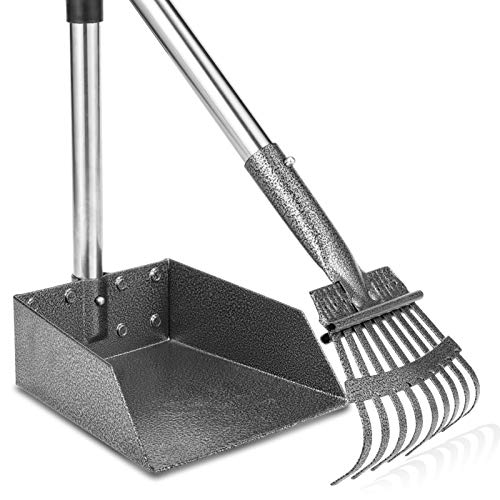 Snagle Paw Dog Pooper Scooper,Tray and Rake Set Poop Scooper for Dogs