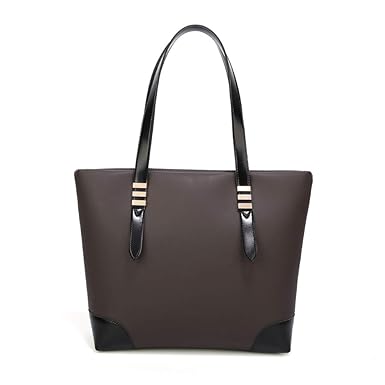 BAG WIZARD Leather Top Handle Handbags and Purses Totes Satchel Single Shoulder Bag Large Capacity for Womens