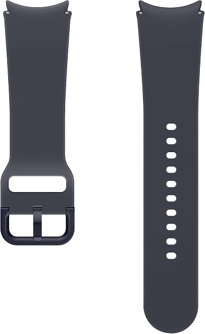 Samsung Galaxy Watch Sport Band M/L Graphite Rubber Strap Watch4-6 Series