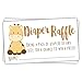 50 Giraffe Diaper Raffle Tickets | Gender Neutral Baby Shower Game