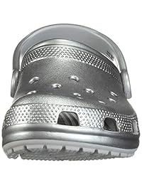 Crocs - Zuecos metálicos clásicos para hombre y mujer