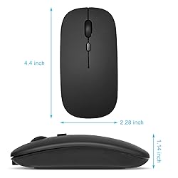 UrbanX 2.4GHz & Bluetooth Mouse, Rechargeable