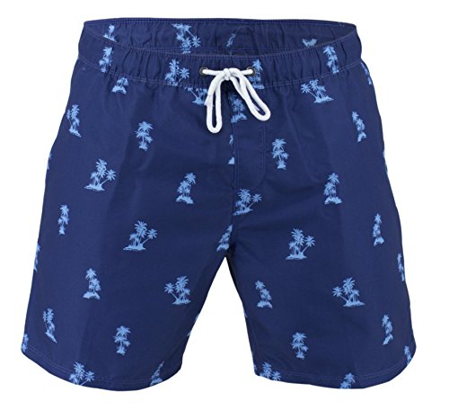 Matereek Men's Short Swimwear Palm Isle Swim Trunks