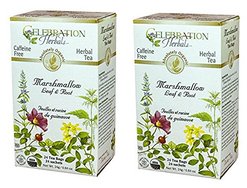 Marshmallow leaf and root tea - 2 pack (48 bags total)