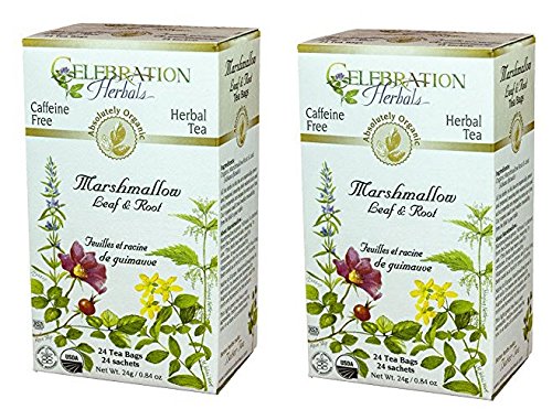 Marshmallow Leaf and Root Tea - 2 Pack (48 Bags Total)