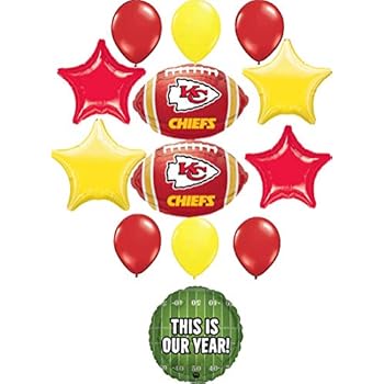 Amazon Com Kansas City Chiefs Football Party Supplies 13 Pc