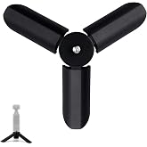 Mini Tripod for DJI Osmo Pocket 4P/4/3/2, Tabletop Stand for Insta360 Luna | Portable Hand Grip with 1/4'' Screw for DJI Action 6/5 Pro/4/3/Nano &amp; Insta360 Luna Ultra X5/X4/X3 for Phone Camera Light