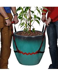 PotLifter Herramienta de jardinería para levantamiento pesado, ideal para relajar árboles, macetas de flores de gran tamaño, rocas y más