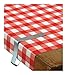 Coghlan's Stainless Steel Tablecloth Clamps – Durable, Reusable Clips for Securing Table Covers at Picnics, Camping, and Outdoor Dining – Set of 6 (Fits Tables up to 2 Inches Thick)