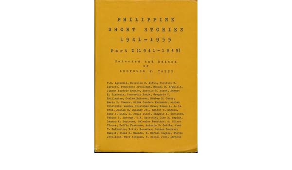 Philippine Short Stories 1941 1955 Two Volume Set Part I - 