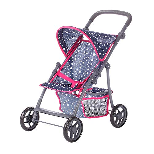 dolls stroller blue