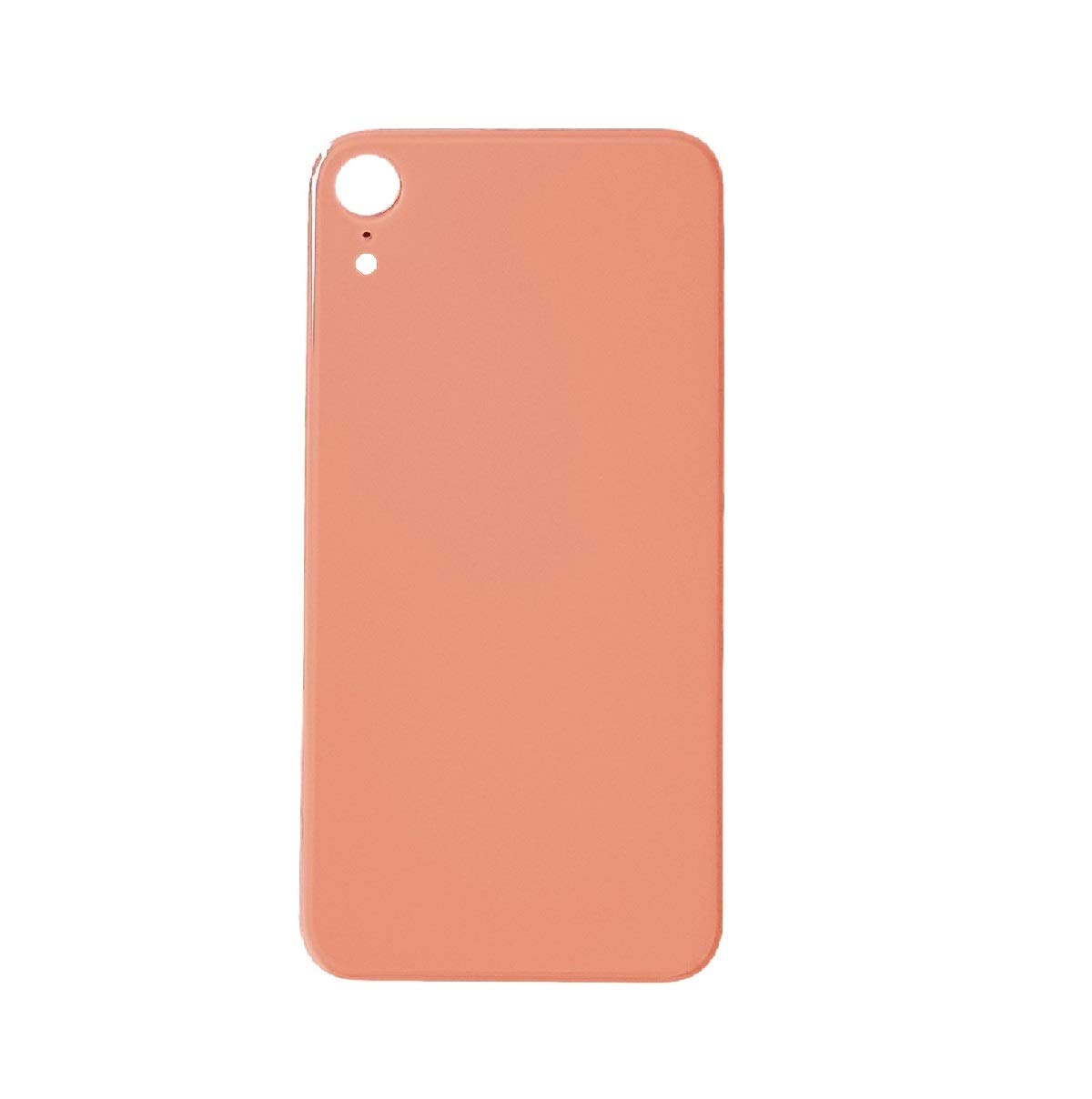 Smartex® Back Cover Glass Rear Housing Replacement compatibile with iPhone XR | NO LOGO (Coral) — image 1