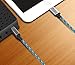 bolse C129 Extra Long Cloth Jacketed Tangle Free Apple Lightning Cable for iPhone