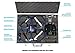 UDI U818A Drone Carrying Case - Hard Drone Case Accessories Protection Pack for Carrying Force1 U8181A WiFi Drone Quadcopter