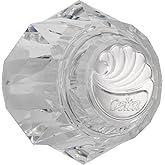 Delta Faucet RP17451 Single Clear Knob Handle Kit with Button and Set Screw for Tub/Shower Chrome, 2-1/2" H x 2-1/8" W