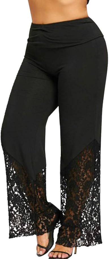 amazon palazzo pants plus size