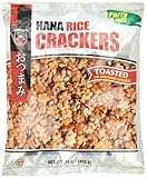 Umeya Hana Rice Crackers, Toasted, 15 oz, (Pack of 4)