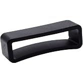 20 Pack 1 inch Plastic Keeper Belt Loop Square Loop Buckle | for Backpack Straps 25mm Webbing