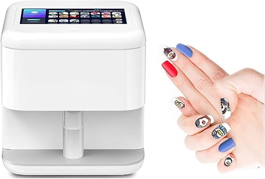おしゃれ人気 電気ネイルプリンターマシンデジタルネイルアートプリンターサポートwifiポータブルデジタルスタンプモバイル印刷愛の顔認識 超目玉アイテム Drchibornfree Com