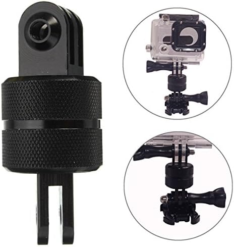 360 Degree Rotating Aluminum Swivel Pivot Arm Tripod Mount Holder Adapter For Gopro Hero 1 2 3 Plus 4 SJ4000 SJ5000 SJcam
