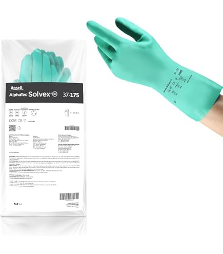 Guantes Nitrilo Ansell AlphaTec 37-676 - Talla L (12 Pares)