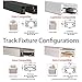 WAC Lighting, TK-725 Line Voltage Track Head in White for L Track