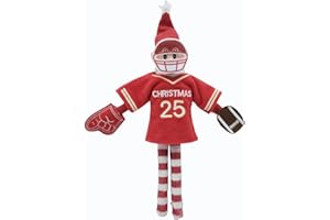 LovelfStory Christmas Elf Accessories Clothes,Football Elf Couture Outfits Holiday for Boy or Girl Elf Doll, Doll is not Included.
