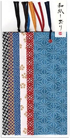 Yuzen Japanese　Paper Bookmark　One Fine Pattern Design 6 Handle Each Six-sheet On