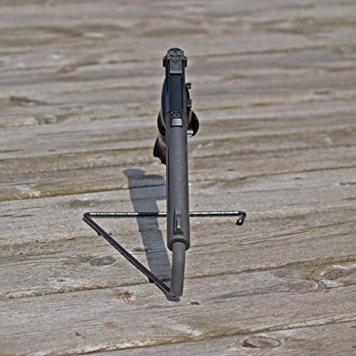 Hold Up Displays - In Barrel Countertop Pistol Holder - 10" x 6" Base