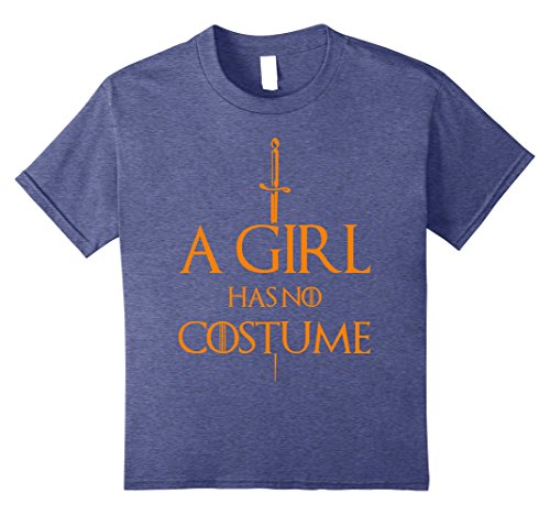Light Color T-Shirt - A Girl Has No Costume Halloween Shirt