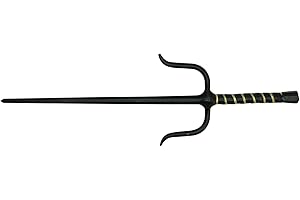 MASTER USA Martial Arts Training SAIS, Stainless Steel Blades, Wrapped Handle, Practice, Cosplay, Pack of 2