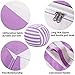 Wekapo Stuffed Animal Storage Bean Bag Chair Cover for Kids | Stuffable Zipper Beanbag for Organizing Children Plush Toys Large Premium Cotton Canvas (Purple, X-Large)