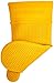 Rachael Ray Silicone Kitchen Oven Mitt with Quilted Cotton Liner, Yellow