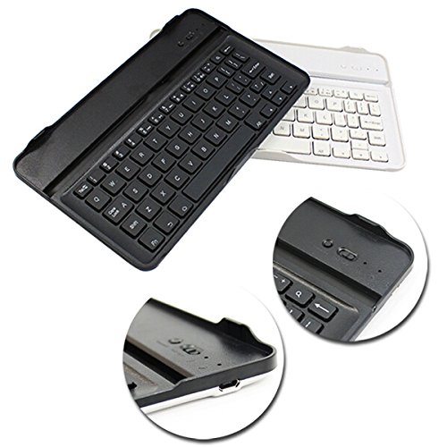 Galaxy Tab Pro 8.4 inch T320 T321 Aluminum Bluetooth Keyboard Case Cover Dock For Samsung Tab Pro 8.4~` T320 Tablet(White)