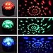 SUNY RGB LED Party Light with Magnetic Paste, Cordless Pocket Disco Ball Rechargeable DJ Lights Sound Activated Strobe Stage Light for Christmas Shows Home Car Wedding Romantic Decoration Gift