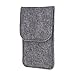 Bear Motion Felt Sleeve Case for iPhone 7 4.7 inch, iPhone 6S 4.7 inch, iPhone 6 4.7 inch, HTC One M7, HTC One M8 (Might Not fit if You Have Other case on The Phone)