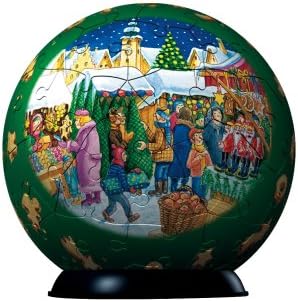 christmas puzzle ball